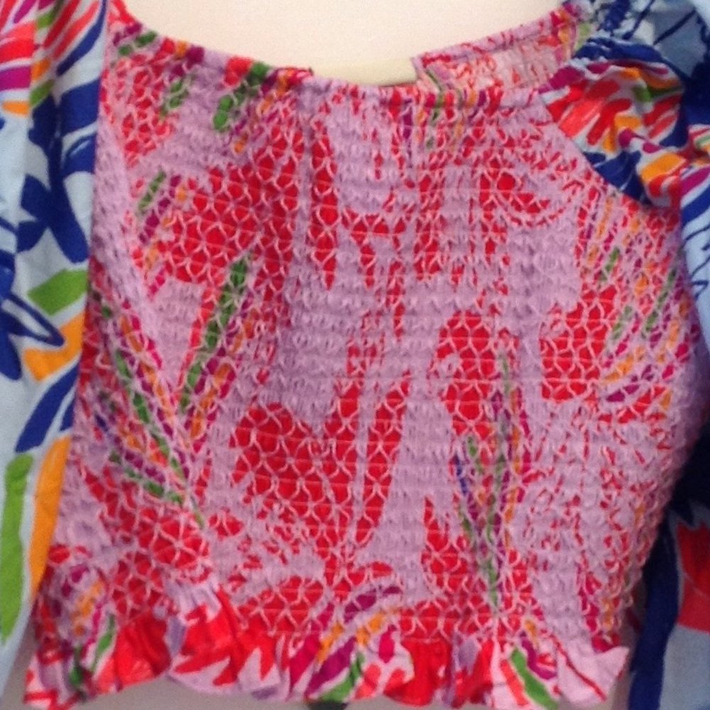 FARM Rio Mixed Color Birds Crop Top - Picture 11 of 15